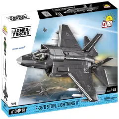 COBI Armed Forces F-35 B LIGHTNING II Aircraft Building Set, 610 Pieces