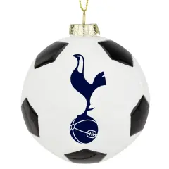Tree Buddees x Tottenham Hotspur F.C. Official Bauble Limited Edition Spurs Christmas Ornament - Premier League Team - Glass Soccer Ball
