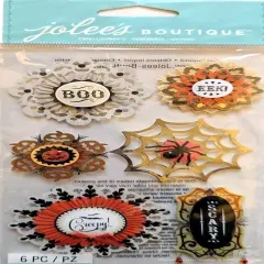 Jolee's Boutique Large Doily Medallions Dimensional Stickers