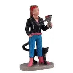 Tattoo Katarina & Cat - Lemax Spooky Town