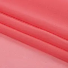 1 Yard Soft Salmon Premium Silk Chiffon Fabric For Luxury Draping & Designer Apparel 54 Inch Width