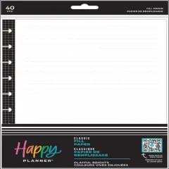 Happy Planner Classic Fill Paper-Quirky Plans