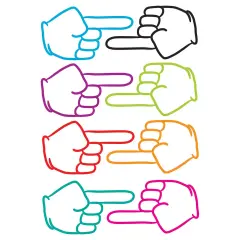 Die-Cut Magnetic Pointing Fingers, 8 Pieces