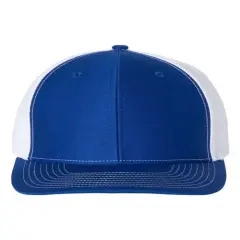 Richardson&reg; Twill Back Trucker Cap Royal/ White