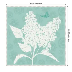 Spring Delight IV by Anne Tavoletti Framed Canvas Wall Art