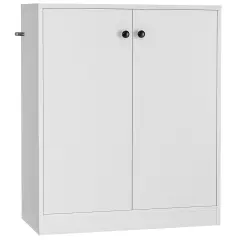 Costway 2-Door Storage Cabinet Buffet Cabinet with3 Shelves Sideboard for Kitchen Hallway