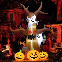 2 FT Halloween Inflatables Tree Outdoor Decorations