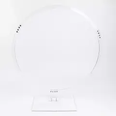 26" Clear Round Acrylic Floral Hoop Standing Wreath Centerpiece Ring Party Event