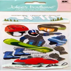 Jolee's Boutique Snowboarding Dimensional Stickers