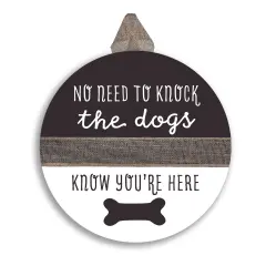 No Need to Knock Welcome Door Sign