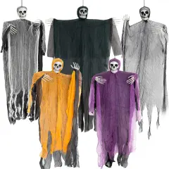 5 Pack Halloween Hanging Ghosts