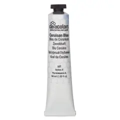 Ceracolors Waterborne Wax Paint - Cerulean Blue, 50 ml