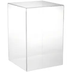 Plymor Clear Acrylic Display Case, 10" W x 10" D x 15" H No Base