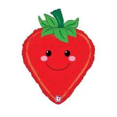 Betallic&reg; 26 Inch Produce Pals Strawberry Balloon