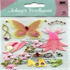Jolee's Boutique Girl Dress-Up Dimensional Stickers