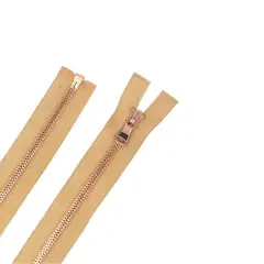 5MM One Way Separating Open Bottom Zipper 28 Inche