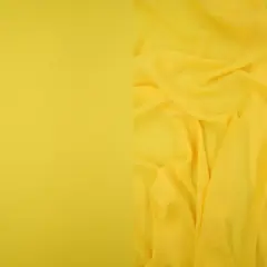 1 Yard Wool Dobby Solid Woven Fabric Soft Textured Drapery Upholstery 57/58" Width YELLOW