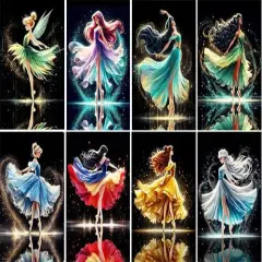 8 Pack Diamond Painting Kits for Adults