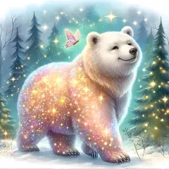 DIY 5D Polar Bear Diamond Art Kits