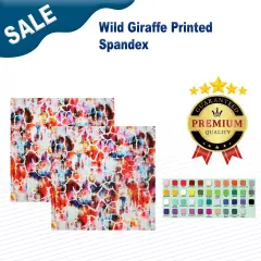Wild Giraffe Printed Spandex