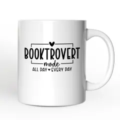 BooktrovertMug, Gift For Book Lovers