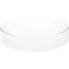 Plymor Clear Acrylic Round Cylinder Display Riser, 2" H x 10" D