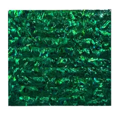 Shell Veneer, 5.5 x 9.5 inches | WMOP, BMOP, Abalone | Includes 3M Adhesive Sheet for Application, Great for Inlay Projects Emerald Green