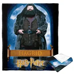 Warner Brothers Harry Potter Philosopher&rsquo;s Stone Silk Touch Throw Blanket Hagrid
