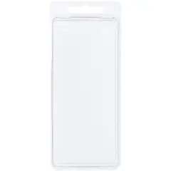 Collecting Warehouse Clear Plastic Clamshell Package / Storage Container, 5.3125" H x 2.3125" W x 0.875" D