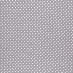 Mook Fabrics Polka Dot Flannel Fabric [43 in. Wide] - By The Yard Grey/White