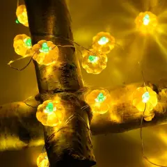 Jack-o-Lantern Pumpkin String Lights - 40LED, Pumpkin