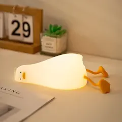 LED Squishy Duck Lamp