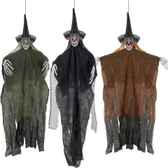3 Packs - Sound Talking Ghost Halloween Decor