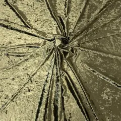 1 Yard Crushed Stretch Velvet Fabric for Apparel Costumes Leggings Tops 60" Width Olive Green