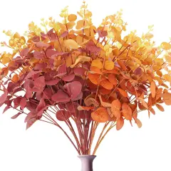 36Pcs Artificial Fall Eucalyptus Leaves