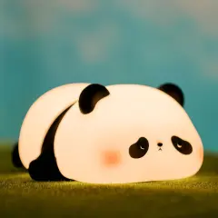 Cute Rechargeable Panda Lamp for Kids Room