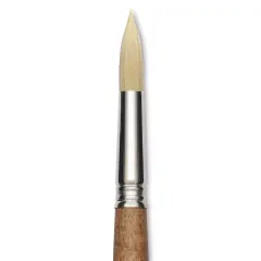 Escoda Futura Synthetic Bristle Brush - Series 5400, Round, Size 16, Long Handle