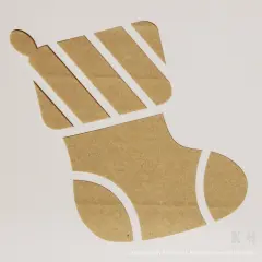 Designer Christmas Stocking Stencil
