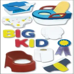 Jolee's Boutique Potty Training Dimensional Stickers