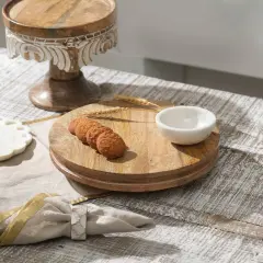 Decorative And Functional Handmade Lazy Susan Plate