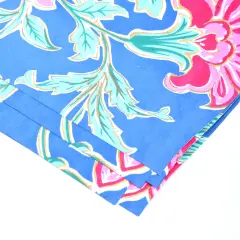 Blue Floral Gift Wrap Roll-Set of 5