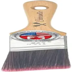 Angle Chalk Based Paint Brush | Silk Brush Art and Craft Home Decor Paint Brushes Walls Trims House Tools (38mm Angle Natural Brush)