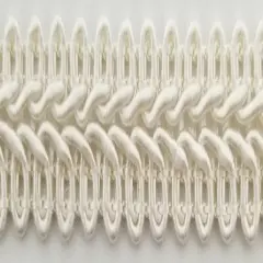 1/2" Chinese French Braid Gimp Trimming - 12 Continuous Yards - Many Colors! Oyster