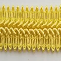 1/2" Chinese French Braid Gimp Trimming - 12 Continuous Yards - Many Colors! Yellow
