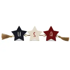 Patriotic USA Star Decor&ndash; Red, White & Blue Americana Decor for 4th of July or Memorial Day