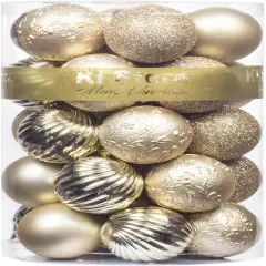 KI Store Champagne Christmas Balls 34pcs