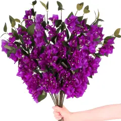 10PCS Bougainvillea Artificial Flowers Tabletop