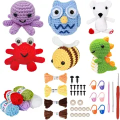 2025 Upgraded Animal Crochet Kit