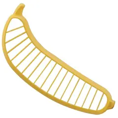 Hutzler Banana Slicer - Easy To Use Plastic Banana Fuit Cutter