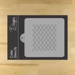 Lattice Cake Stencil | C239 by Designer Stencils | Cake Decorating Tools |